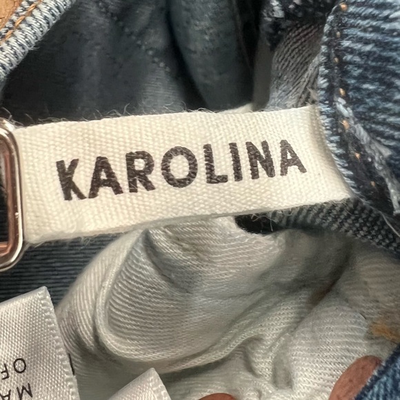 GRLFRND Karolina Distressed High Rise Skinny Jeans Size 26 Women’s - Picture 5 of 6